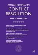African Journal on Conflict Resolution 